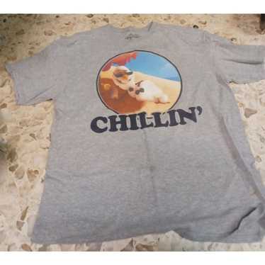 Disney Disney Frozen Graphic Tee "Chil-lin" Large… - image 1