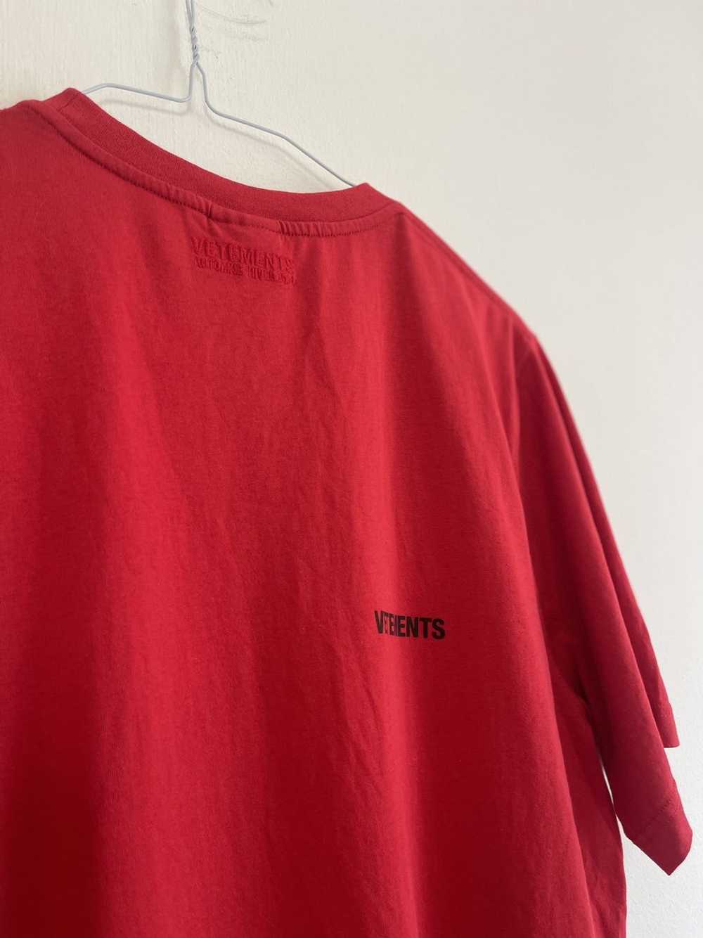 Vetements Vetements double sided Logo TEE - image 10