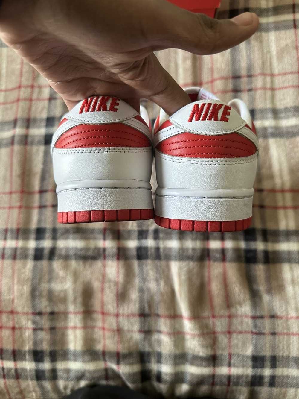 Nike Nike Dunk Low Championship Red - image 3