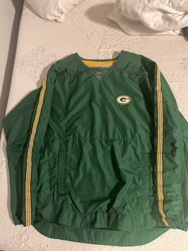 Nike × Other × Vintage Green bay packers pull over