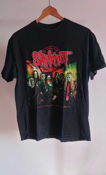 Band Tees × Rock T Shirt × Slipknot Vintage 2005 … - image 1