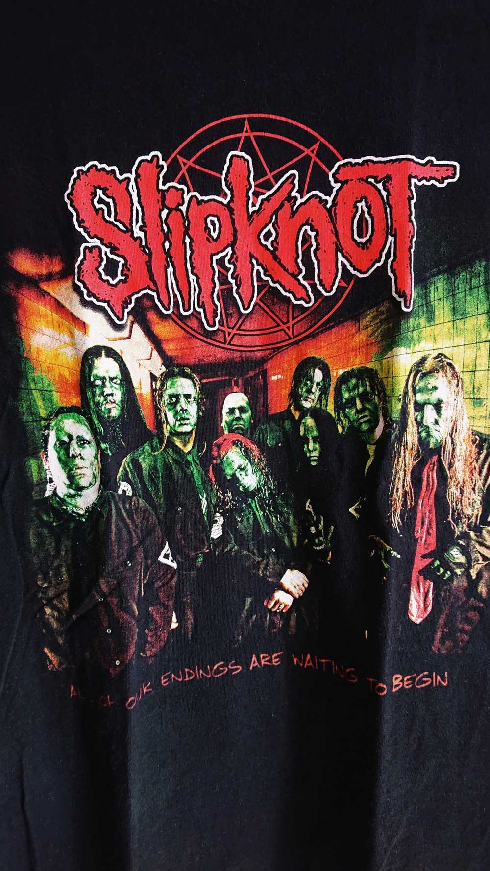 Band Tees × Rock T Shirt × Slipknot Vintage 2005 … - image 2