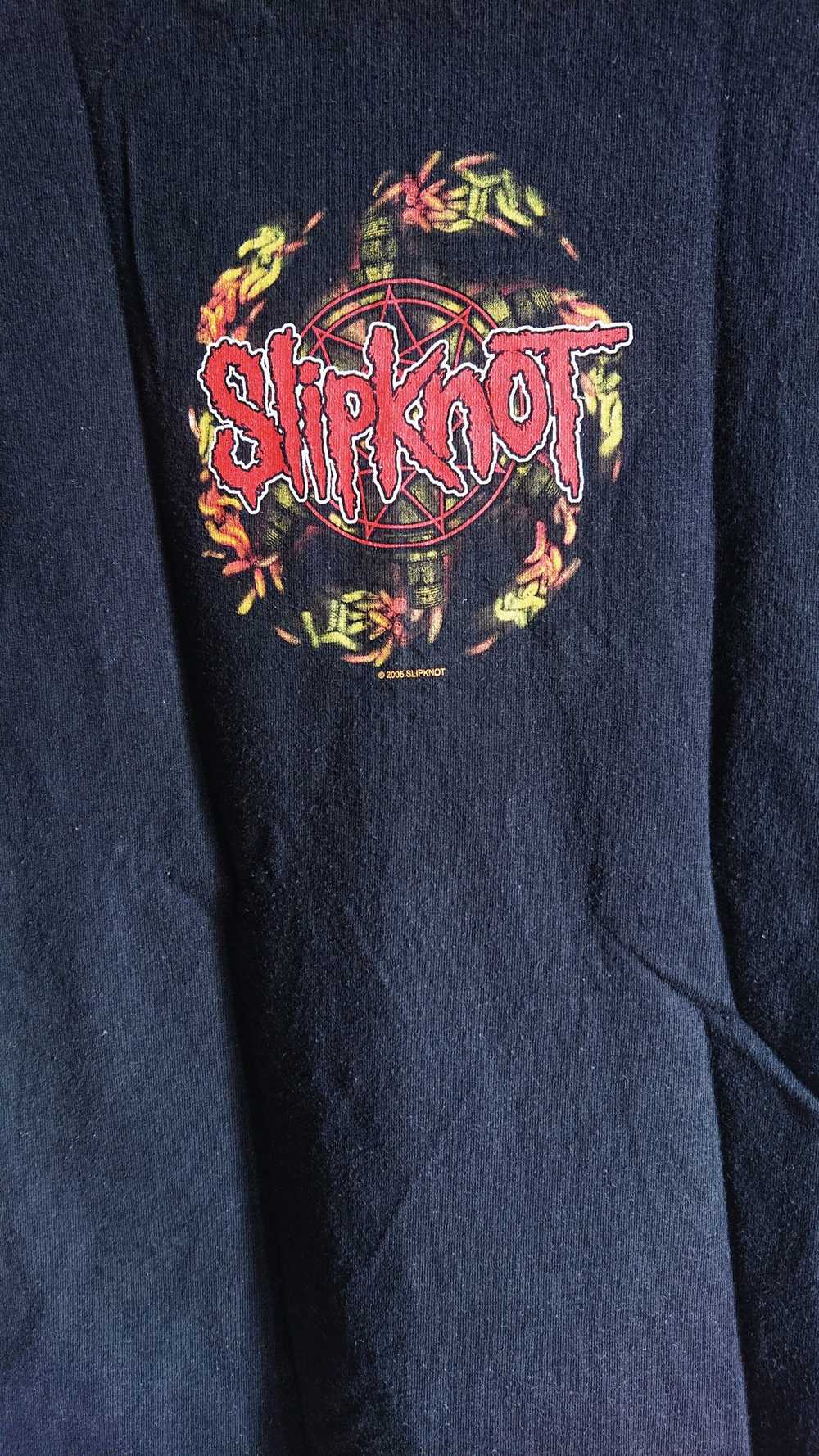 Band Tees × Rock T Shirt × Slipknot Vintage 2005 … - image 4