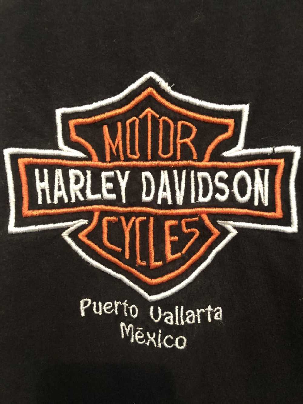 Harley Davidson × Vintage Vintage Embroidered Har… - image 4