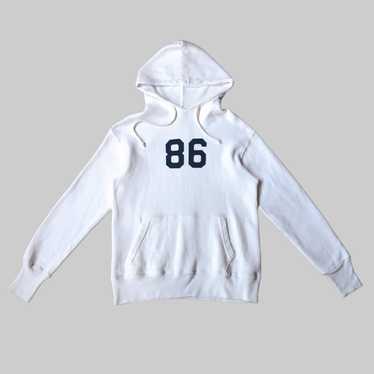 Warehouse Warehouse Co Japan White Hoodie 86 Size… - image 1