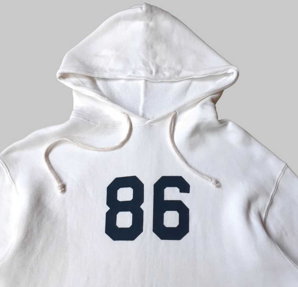 Warehouse Warehouse Co Japan White Hoodie 86 Size… - image 2