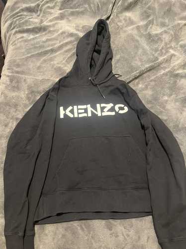 Kenzo × Streetwear Kenzo Logo Print Drawstring Hoo