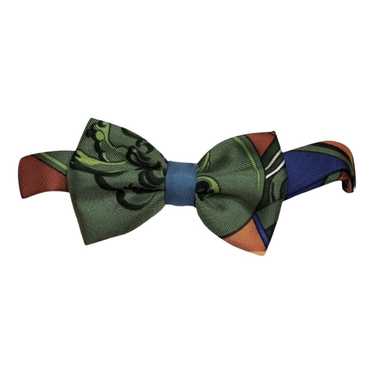 Hermès Noeud Papillon silk tie - image 1