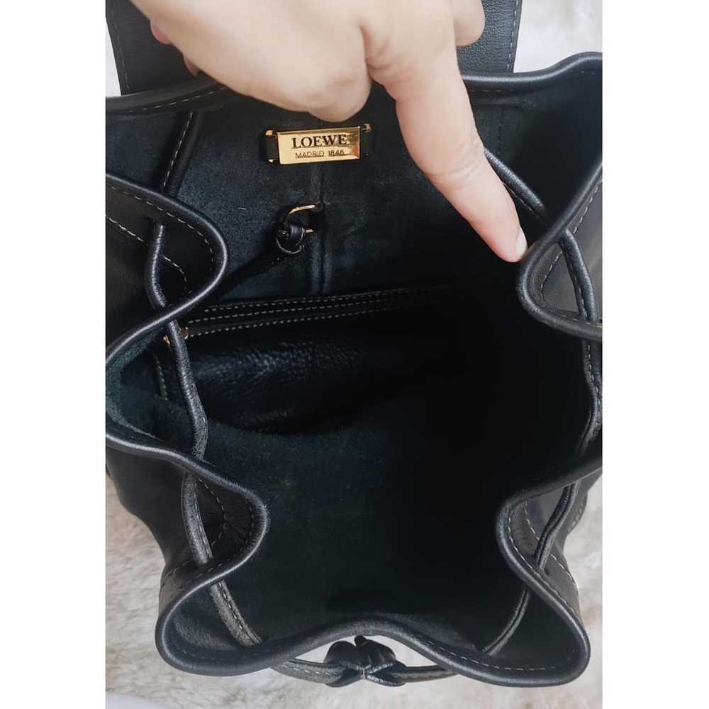 Loewe Leather backpack - image 9