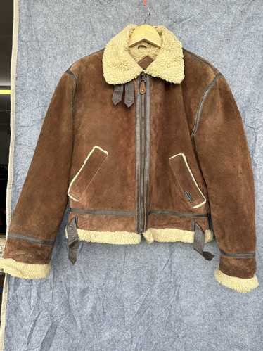Leather Jacket × Vintage Next Stage Sheep Skin Lea