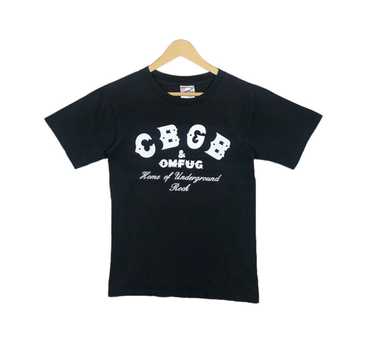 CBGB Retro 70s Punk Rock Bar NY City graphic white cotton T-shirt CBGB –  B.L. Tshirts