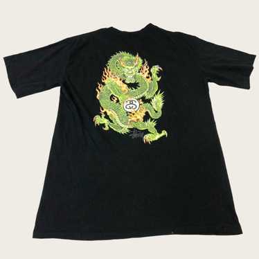 Stussy × Vintage Vintage Stussy Dragon tee - image 1