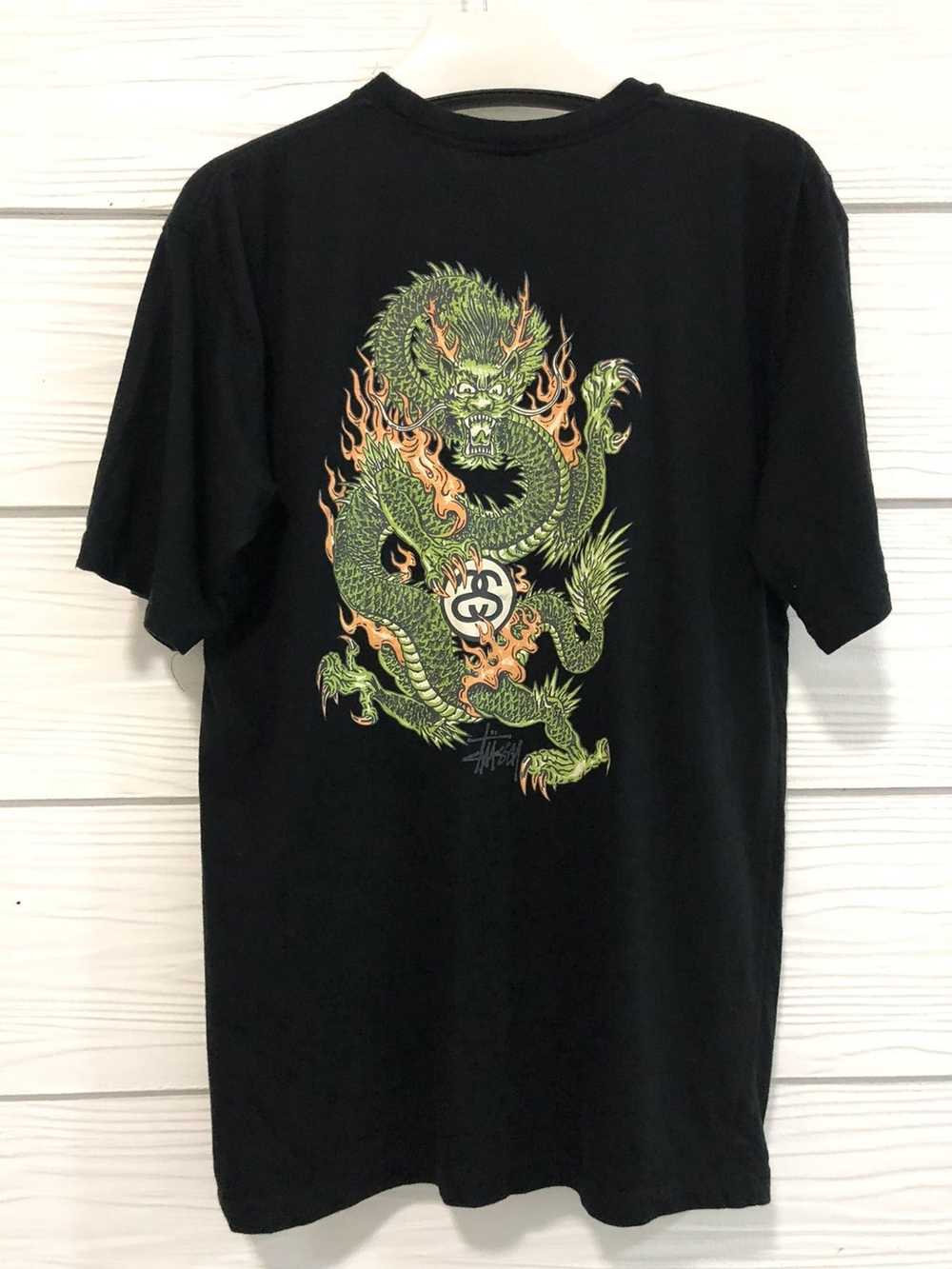 Stussy × Vintage Vintage Stussy Dragon tee - image 4