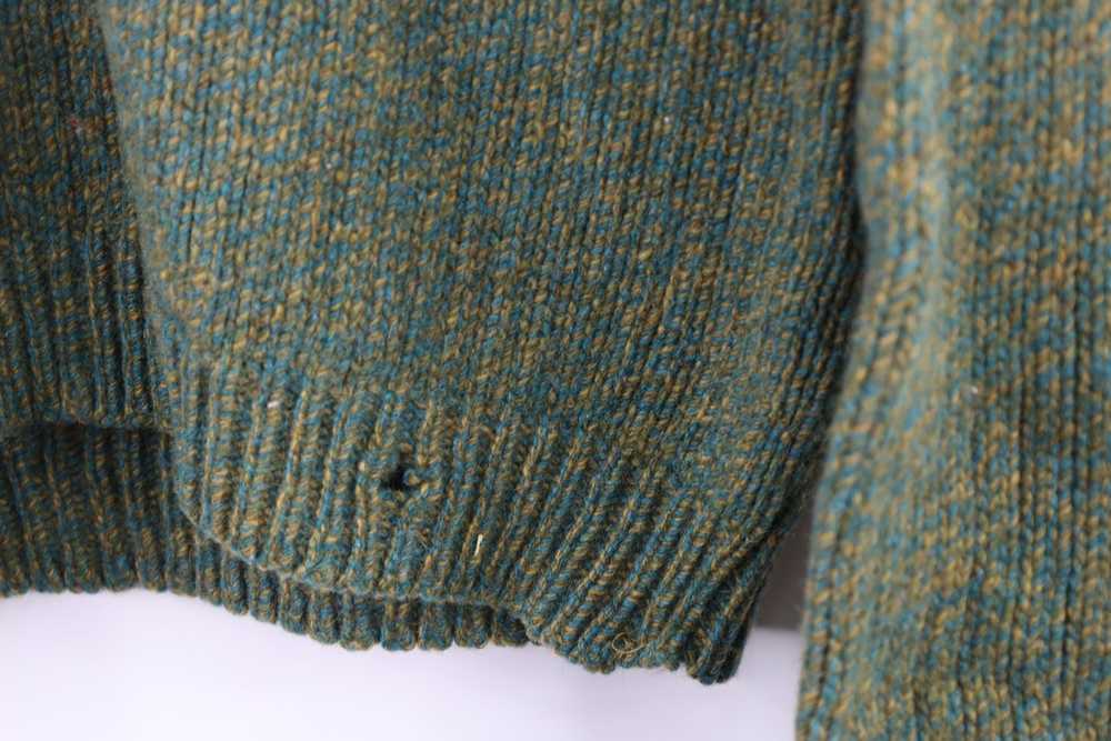 Vintage Vintage 60s Wool Blend Ribbed Knit Shawl … - image 5
