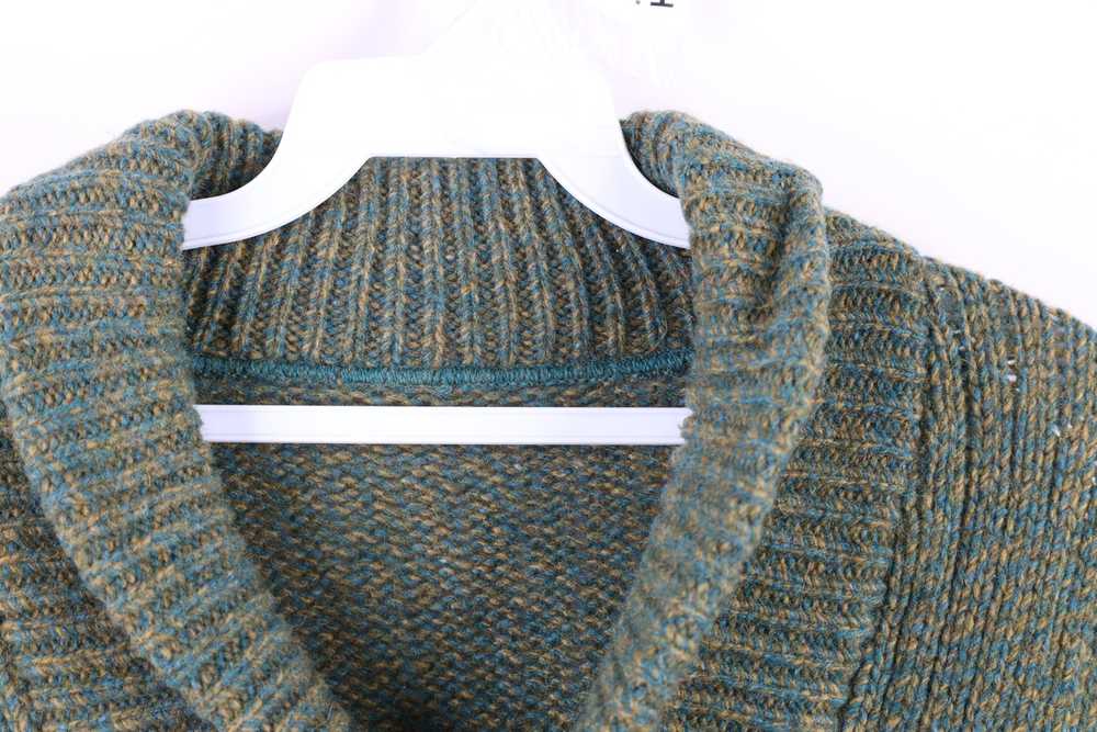 Vintage Vintage 60s Wool Blend Ribbed Knit Shawl … - image 6