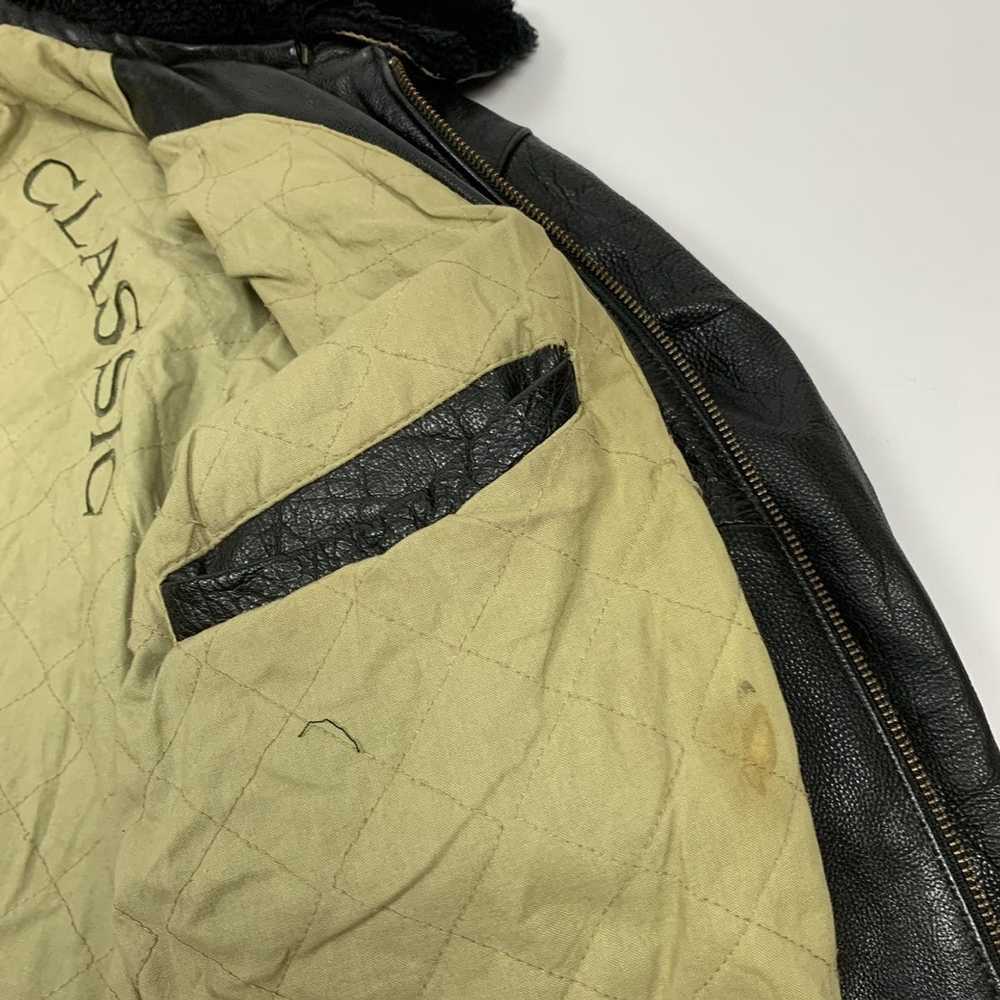 Leather Jacket × Vintage × Wrangler Wrangler vint… - image 8