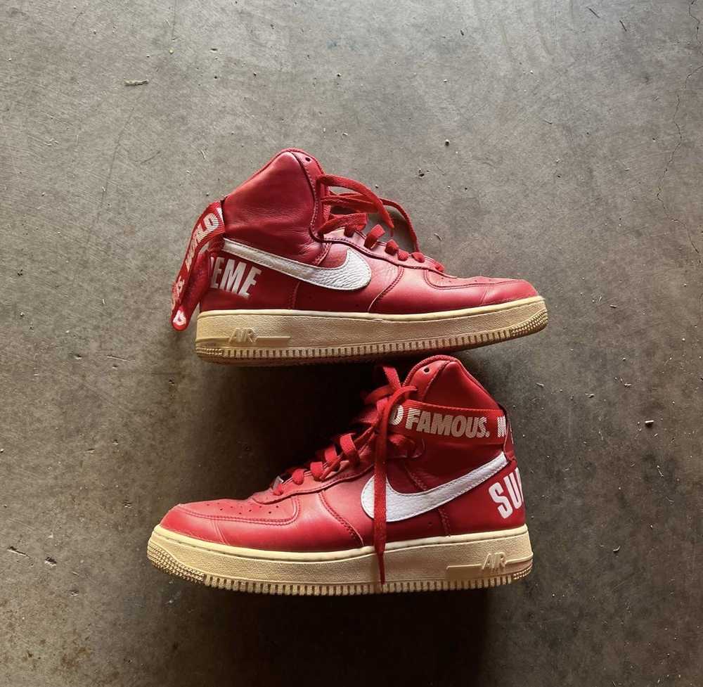 Nike × Supreme Nike Air Force 1 High Supreme Worl… - image 2