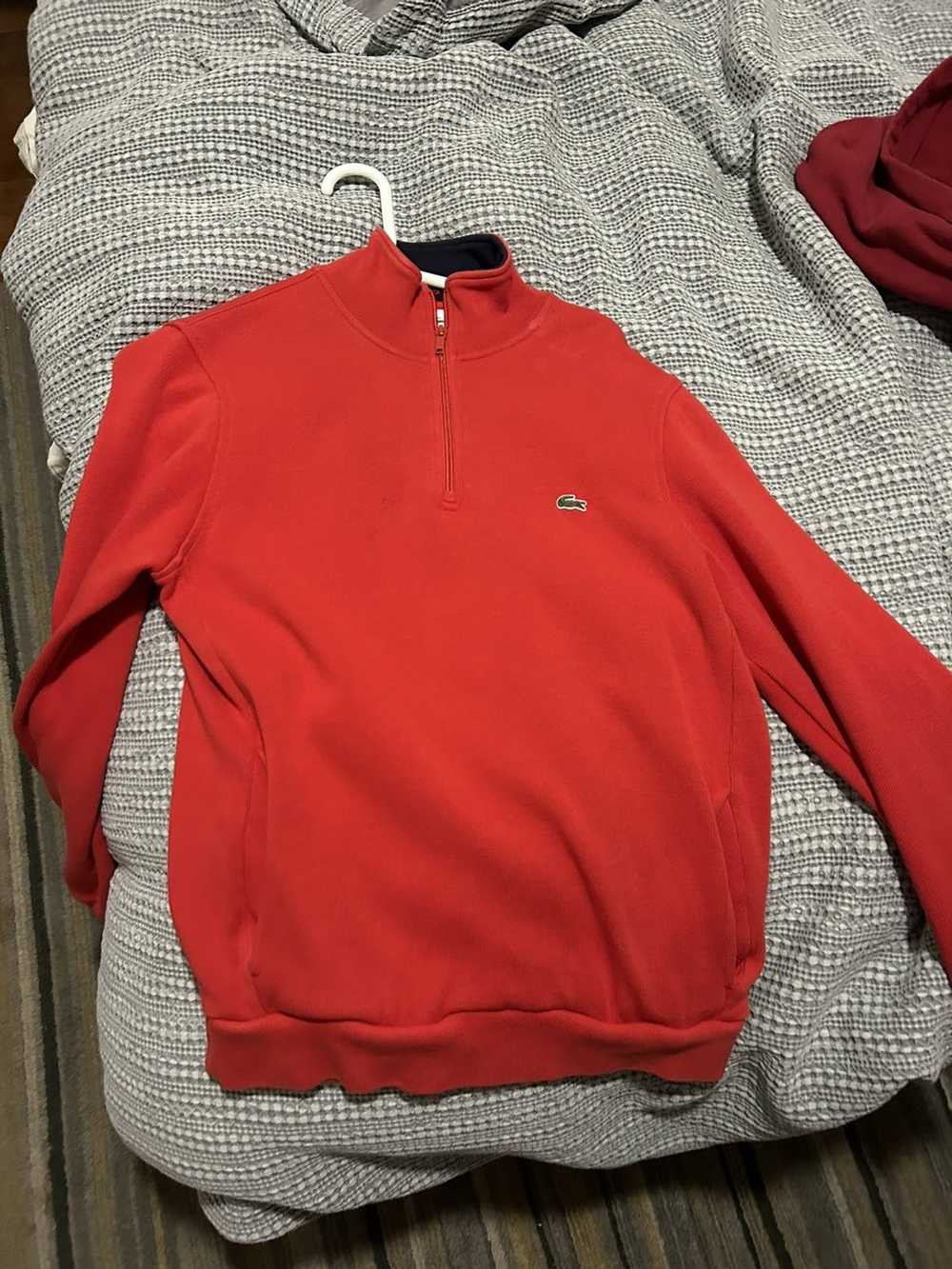 Lacoste Red Lacoste Sweater - image 1