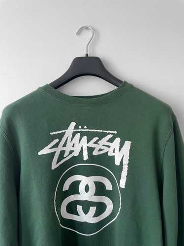 Streetwear × Stussy y2k Stussy sweater usa made