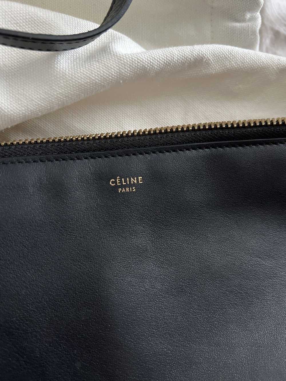Celine LARGE CELINE TRIO black. Phoebe philo - image 10
