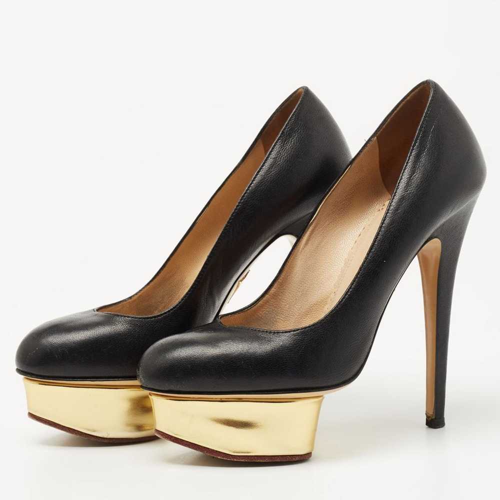 Charlotte Olympia Leather heels - image 2