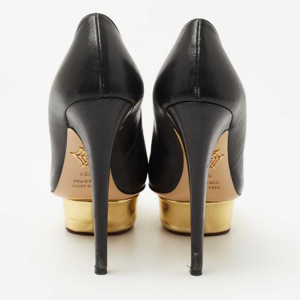 Charlotte Olympia Leather heels - image 4
