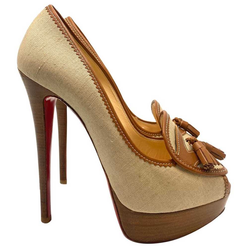 Christian Louboutin Cloth heels - image 1