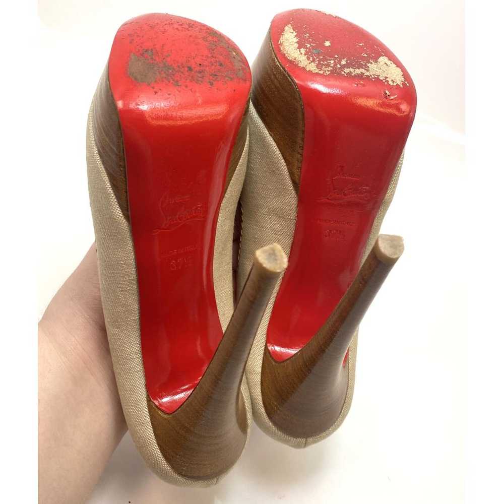 Christian Louboutin Cloth heels - image 6