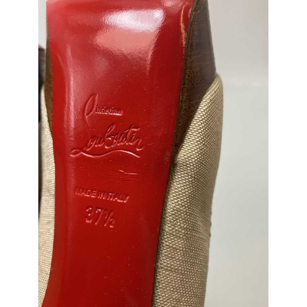 Christian Louboutin Cloth heels - image 7