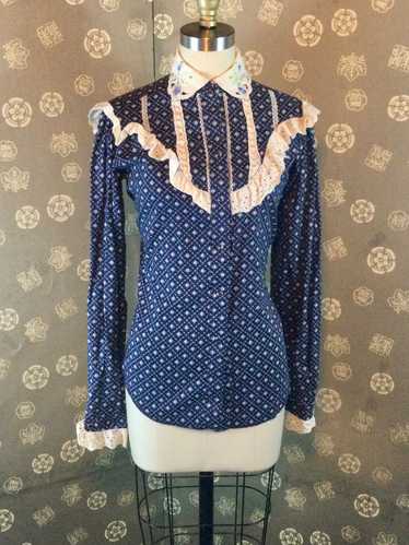 1980s Miss Rodeo America Blouse - image 1
