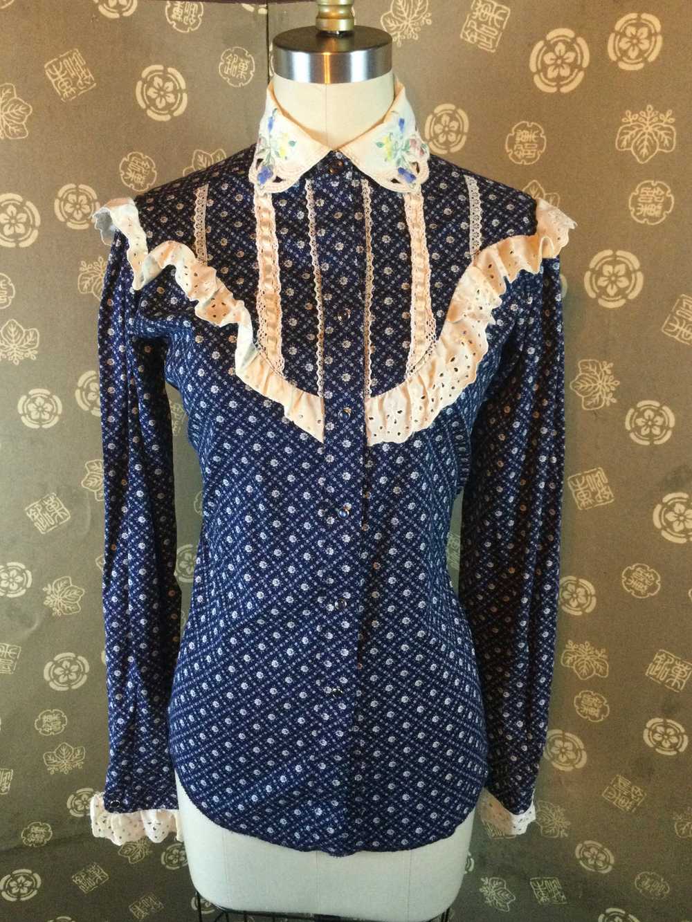 1980s Miss Rodeo America Blouse - image 2