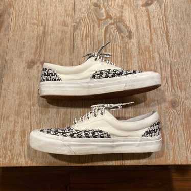 Vans era white fear - Gem