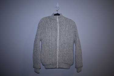 Vintage Vintage Wool Herringbone Sweater Jacket - image 1
