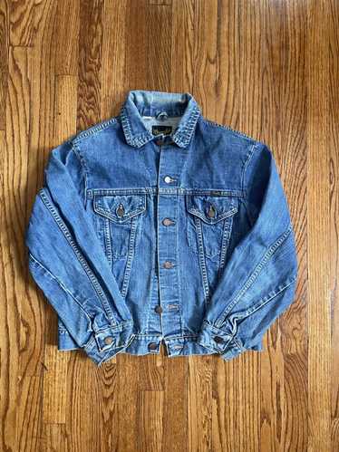 Vintage Wrangler Denim Jeans Jacket Sz L – 812 Vintage