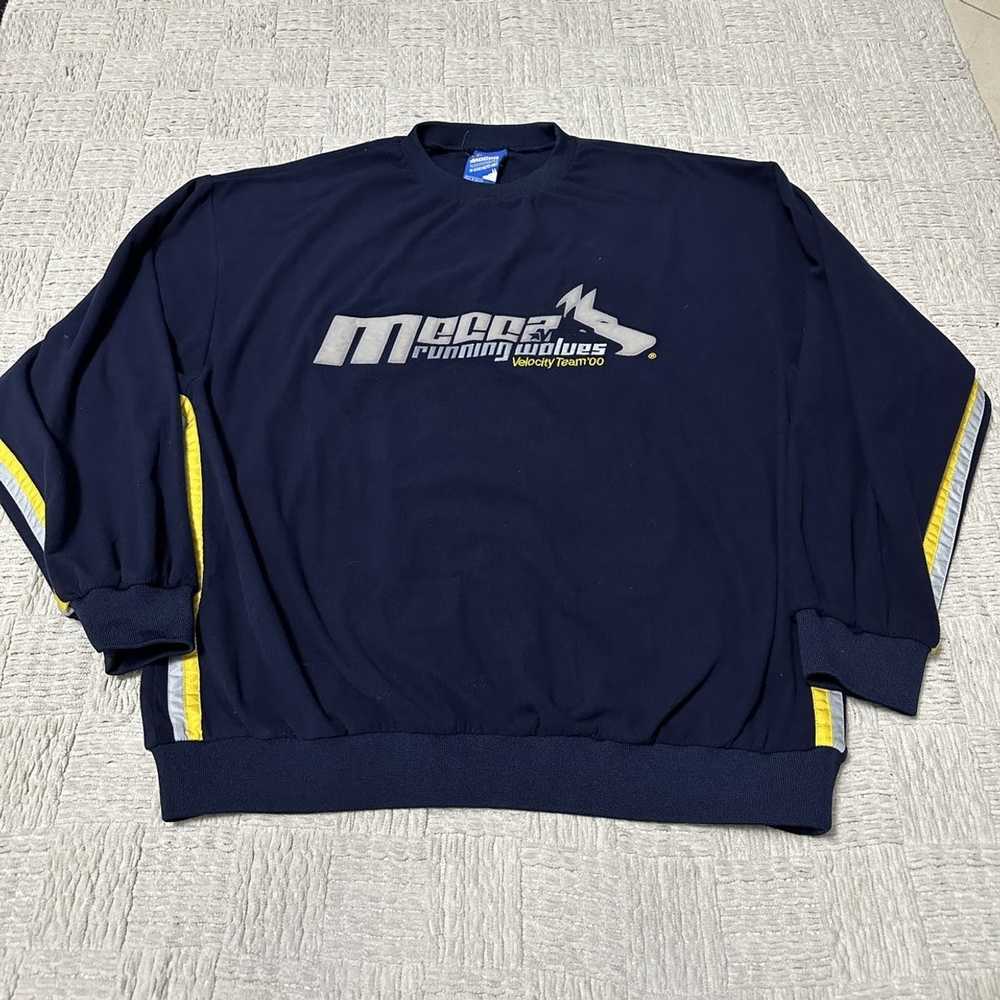 Mecca Vintage 2000 Mecca Fleece Sweater Velocity Moto… - Gem