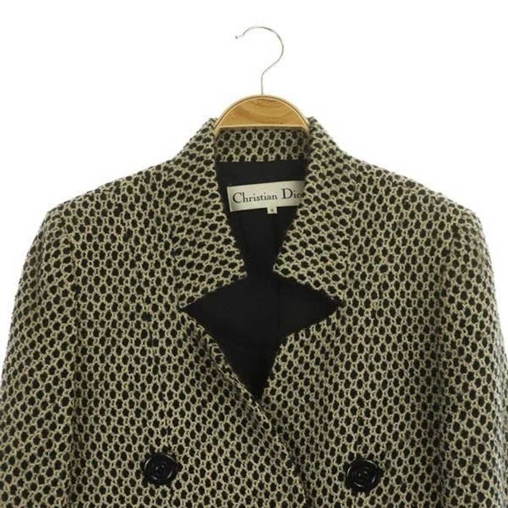 Dior Christian Dior Vintage Tweed Double Breasted… - image 4