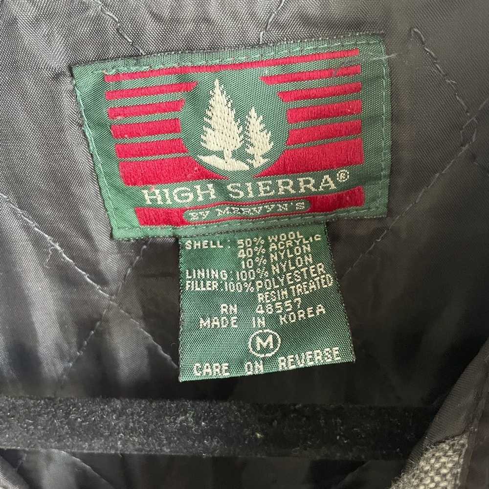 High Sierra Vintage Wool Quilted Flannel - image 3