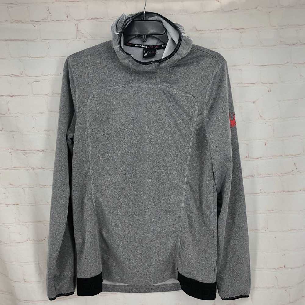 Spyder grey active hoodie - Gem