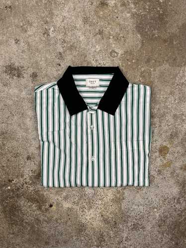 Designer × Obey × Streetwear Obey Striped Shirt
