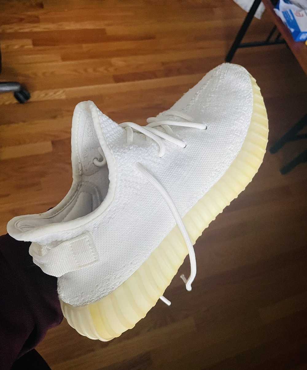 Adidas 8.5 - Yeezy Boost 350 V2 Triple White Mens - image 4