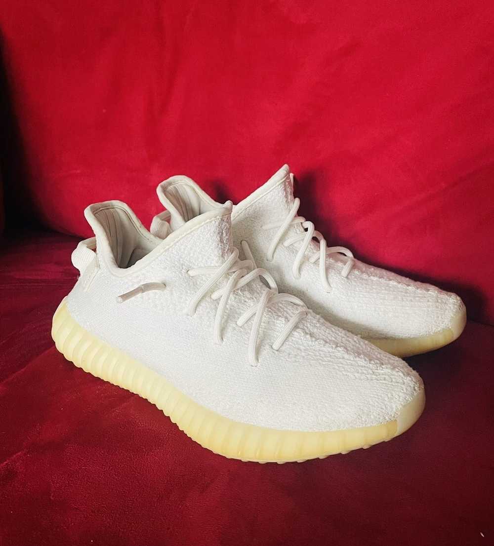 Adidas 8.5 - Yeezy Boost 350 V2 Triple White Mens - image 7