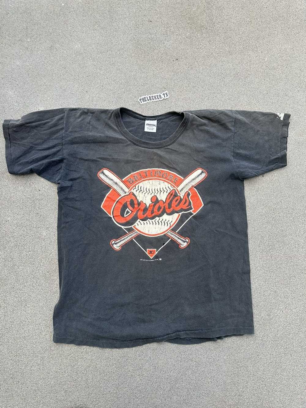 CustomCat Baltimore Orioles Vintage MLB T-Shirt White / M