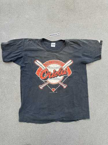 Baltimore Orioles Baseball Pattern Vintage Hawaiian Shirt - Banantees