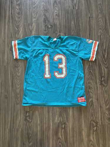 VTG Miami Dolphins Jersey 90's Dan Marino #13 Rawlings Football Made in USA  XL
