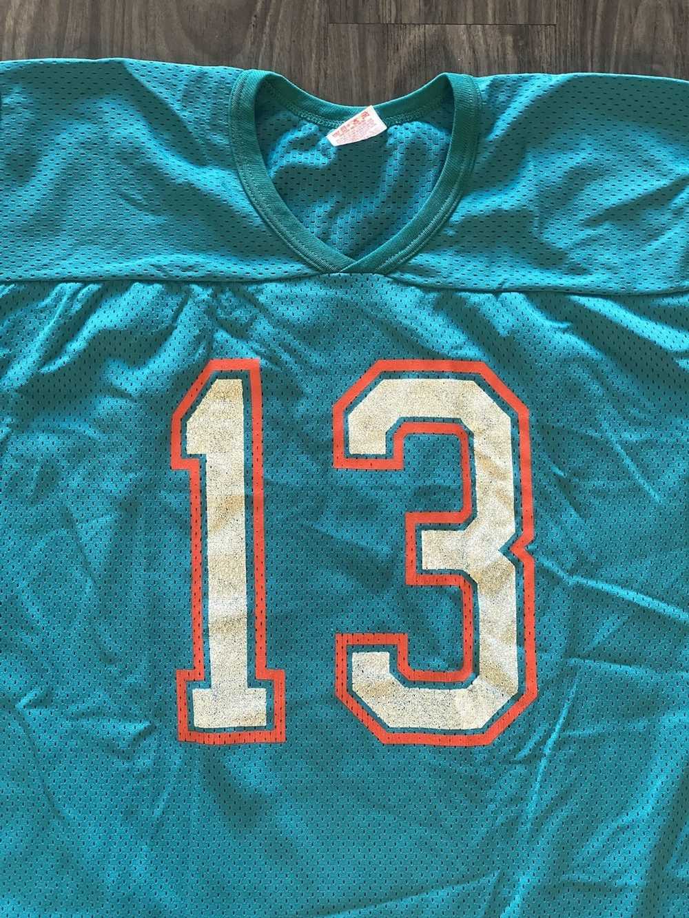 Miami Dolphin Jersey Large Vintage 90s Wilson Miami Dolphin -   Israel