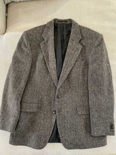 Alexandre × Vintage Harris Tweed Herringbone Jacke