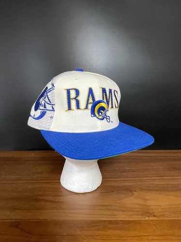 Vintage LA Los Angeles Rams Hat Sports Specialties Script Wool Cap NFL Sz.  7 3/8