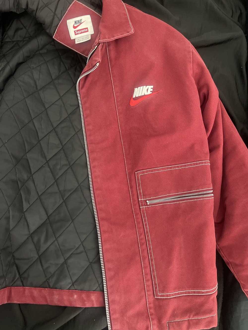Nike × Supreme Nike/ Supreme Double Zip Quilted J… - image 11