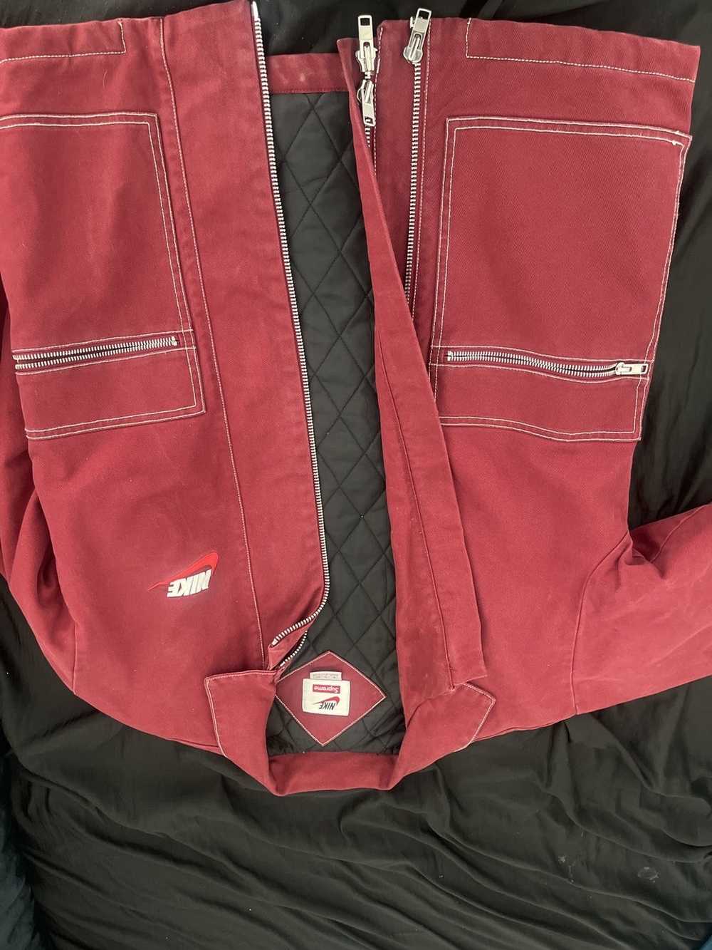Nike × Supreme Nike/ Supreme Double Zip Quilted J… - image 1