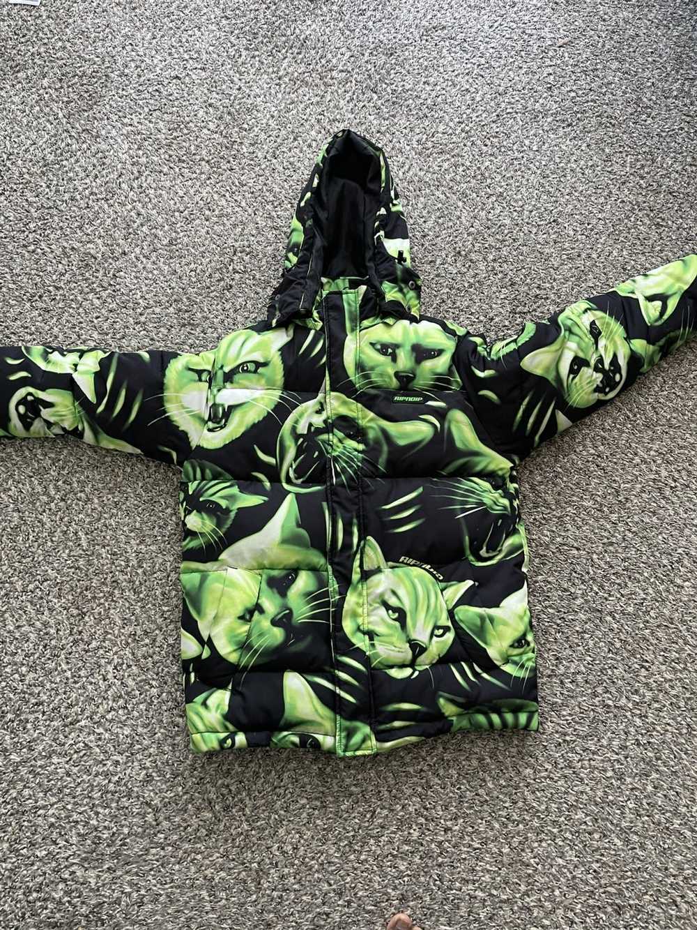 Rip N Dip RIPNDIP Neon Cat Puffer Jacket - image 1